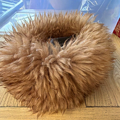 Cossack brown fur hat - brown, for