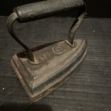 Antique Cast Iron Sad Flat