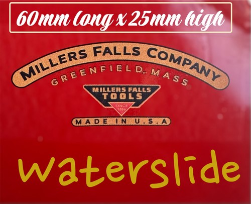 Waterslide vintage millers - waterslide,