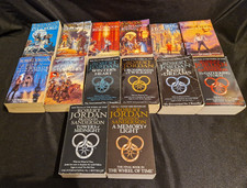 Robert Jordan Wheel Of Time  Complete Set 1-14 Paperback Books