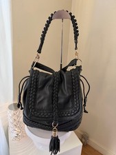 JUSTFAB Black Braided
