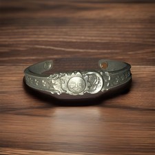 Celestial SISK Pewter Bracelet