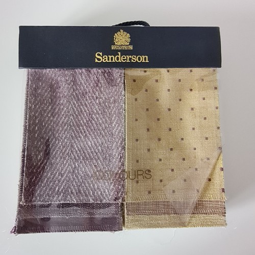 Sanderson fabric sample swatch - sample,
