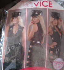 ANN SUMMERS  PC VICE  FANCY DRESS OUTFIT SIZE 10 IN PACKET  NO TAGS