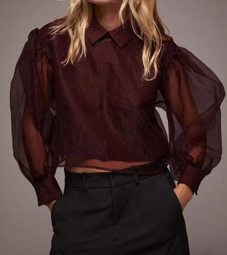 Zara burgundy ltd - burgundy,