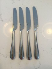 4 x RARE Alessi Nuovo Milano dinner table Knives Approx 23 cm Stainless Steel