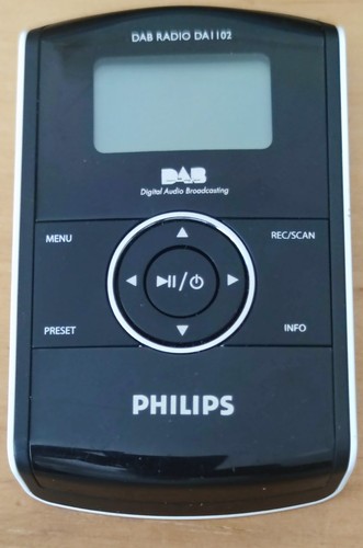 Philips dab radio da1102 - radio,