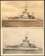 HMS WARSPITE. ONE GENUINE PC &