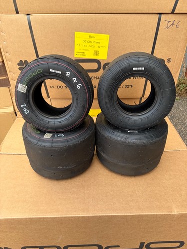 Used mojo d2xx kart tyres - d2xx,