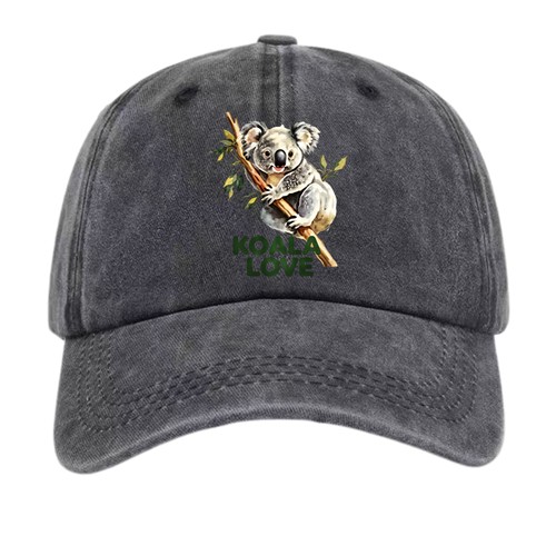 Washed cotton koala bear - cotton,