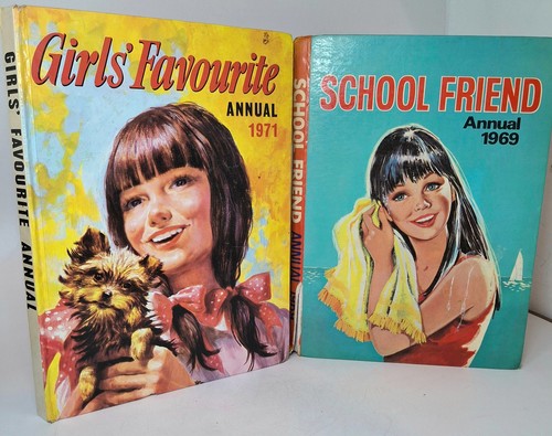 Vintage girls annuals - 2x,