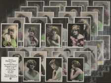 B.A.T. (WITH FIRMS NAME)-FULL SET- BEAUTIES 1925 (MF50 CARDS) ALL SCANNED
