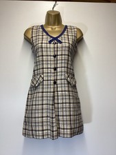 Vintage 60s/70s Plaid Mod Mini