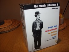 CHAPLIN - Classics Collection Vol.1 (Box Set) DVD - MODERN TIMES, GOLD RUSH etc