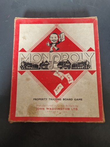 Monopoly board game 1940s - monopoly,