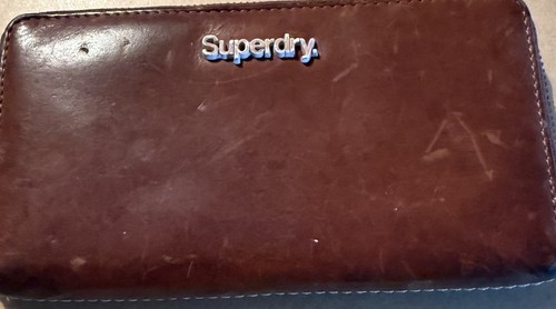 Superdry leather purse good - superdry,