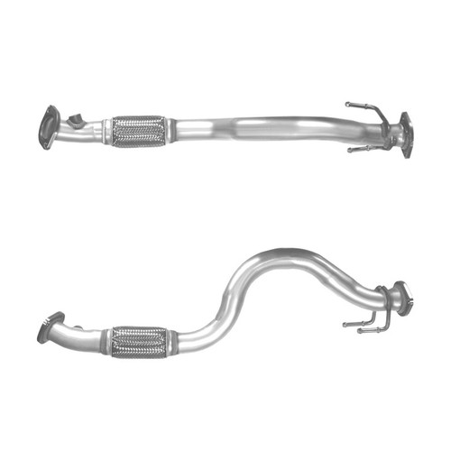 Exhaust pipe front - front, +