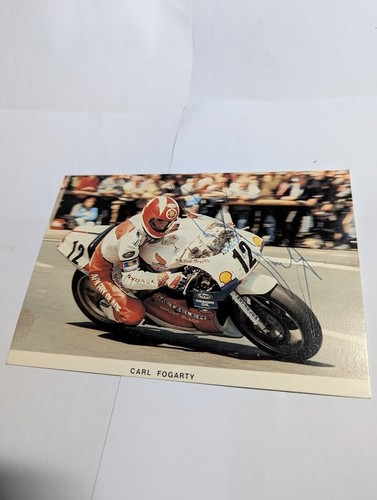 Carl fogarty foggy autograph - foggy,