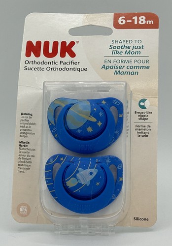 Pack nuk silicone pacifiers - 2,