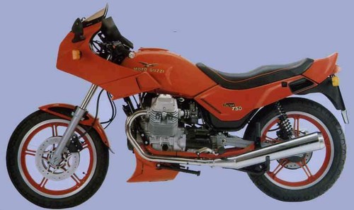 Moto guzzi v75 targa 750 - guzzi,