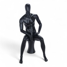 Male Seated Mannequin – Egg
