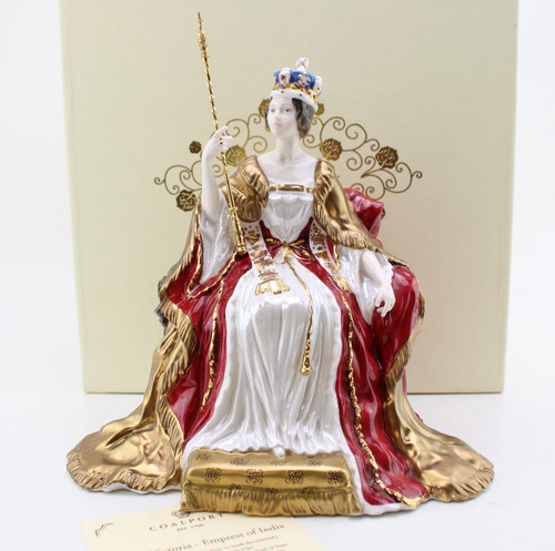 Coalport figure queen - figure,