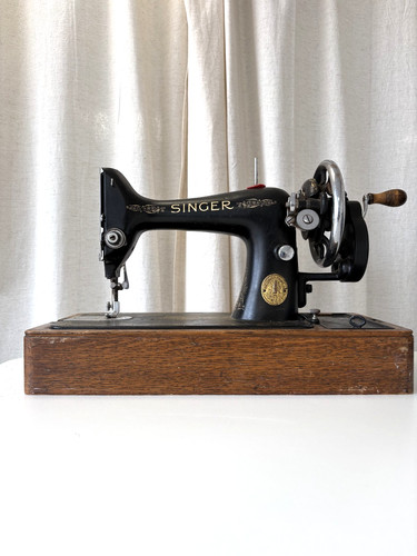 Vintage singer 99k hand crank - singer,