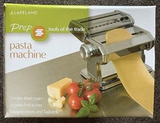 LAKELAND Pasta Making Machine for Fettuccine, Tagliatelle & Lasagne