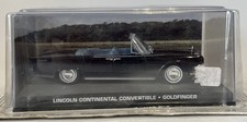 007 1/43 007 Bond Model Lincoln Continental Convertible Goldfinger Eaglemoss