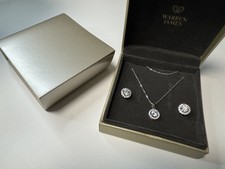 Warren James Silver Halo