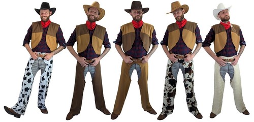 Adults cowboy wild - adults, west