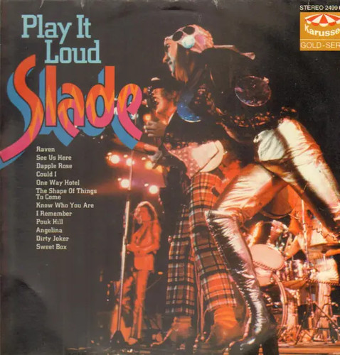 Slade play loud vinyl lp - play,