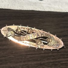 ANTIQUE 9ct Solid Rose Yellow