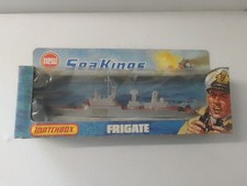 Vintage Matchbox Box Sea Kings K301 Frigate Boxed 1975 NOS