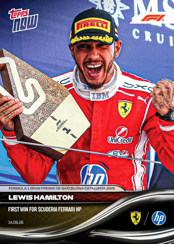 Lewis hamilton 2026 topps - 2026,