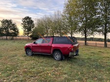 Glazed Heavy duty canopy hardtop to fit Hilux MK6 MK 7 MK8 2006 - 2025 glass