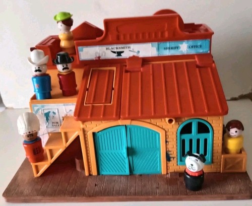 Vintage fisher price western - fisher-price,