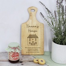 Personalised Wooden Paddle