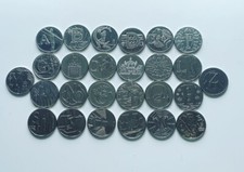 2019 A-Z Alphabet 10p Coin Hunt Ten Pence Angel, Bond, Robin & Zebra,
