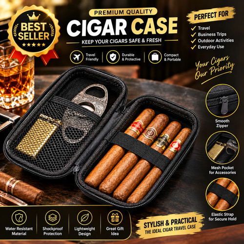 Cigar bag portable - cigar,