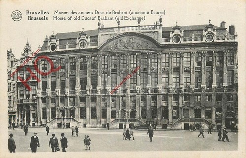 Picture postcard brussels - picture, postcard-