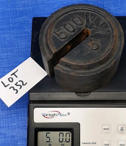 Antique platform scale 500lb - platform,