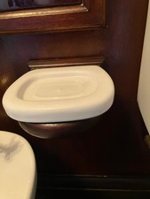 BATHROOM 4-PIECES TRADITIONAL STYLED SOLID OAK BATHROOM ACCESSORIES