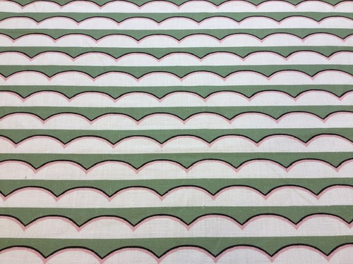 Ottoline scallops fabric - ottoline, ‘scallops’