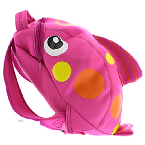 Swim backpack pink fish - fish, 3d