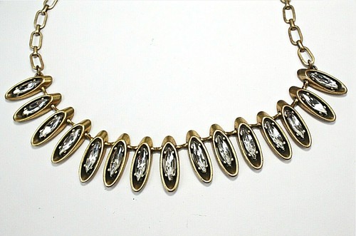 Crew necklace gold tone - 20",