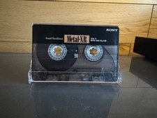 SONY Metal-XR 90 Minutes Type IV Position Metal Audio Cassette Tape