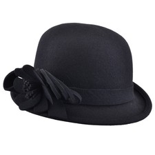 Ladies Cloche Hat Classic Felt
