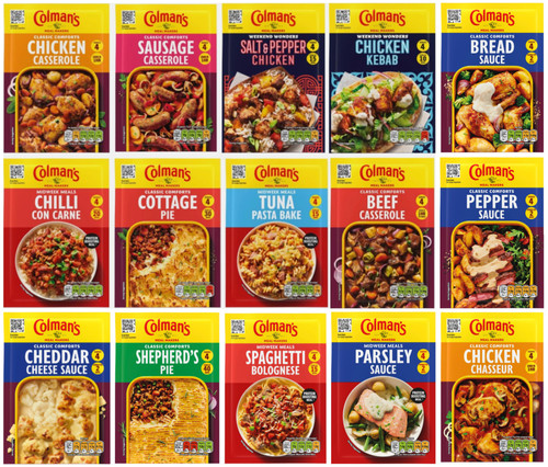 Colman s seasonings - x,