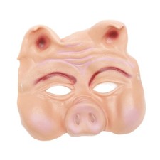 Halloween Pig Mask Latex